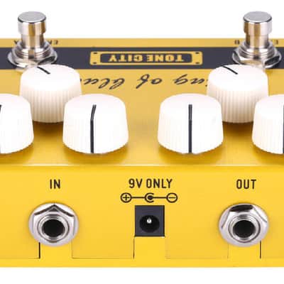 Tone City King Of Blues V2 Overdrive distortion effect pedal NEW Release Updated image 3