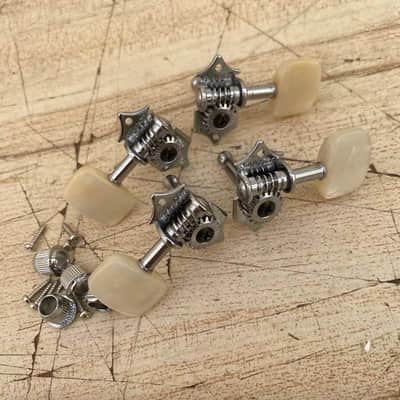 Wilkinson 2R+2L Violin Bass Tuning Pegs Open Machine Heads For Hofner HCT And Club Bass