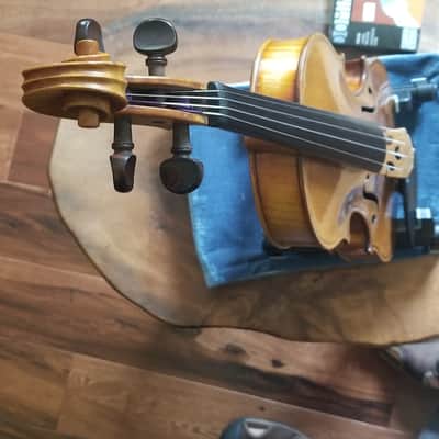 Revived Neuner & Hornsteiner 4/4 Violin Mittenwald Antique Vintage Fiddle w/ Original Case & Two Bows image 10