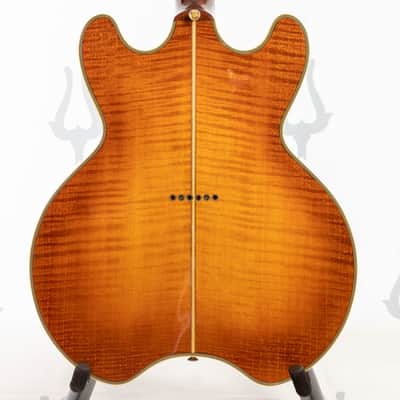Daion H555 Headhunter HS (Honey Sunburst) HH-555 Semi-hollow electric image 6