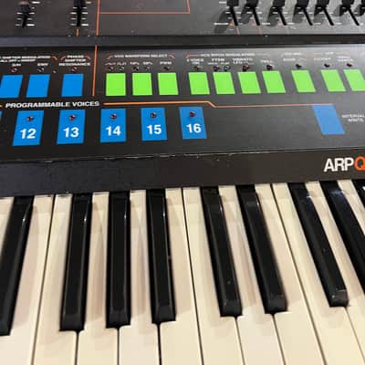 ARP Quadra Polyphonic Analog Synthesizer 1978 - 1981 - Black / Orange image 10