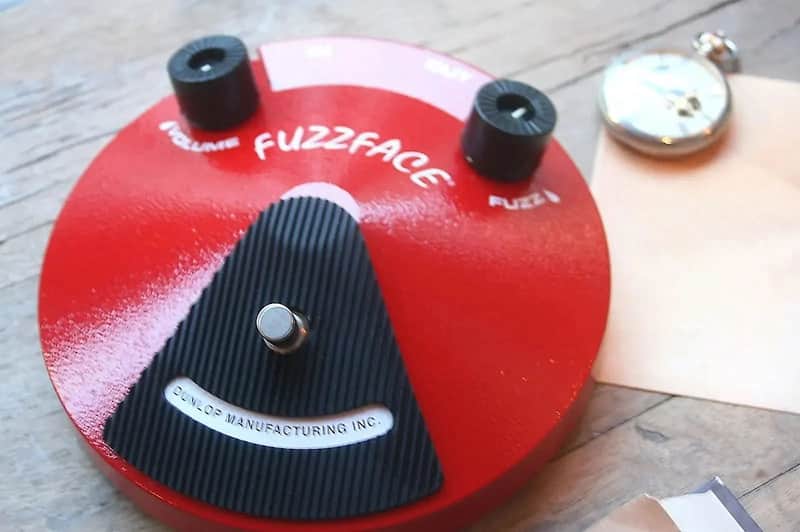 DUNLOP JDF2 Fuzz Face  Red image 1