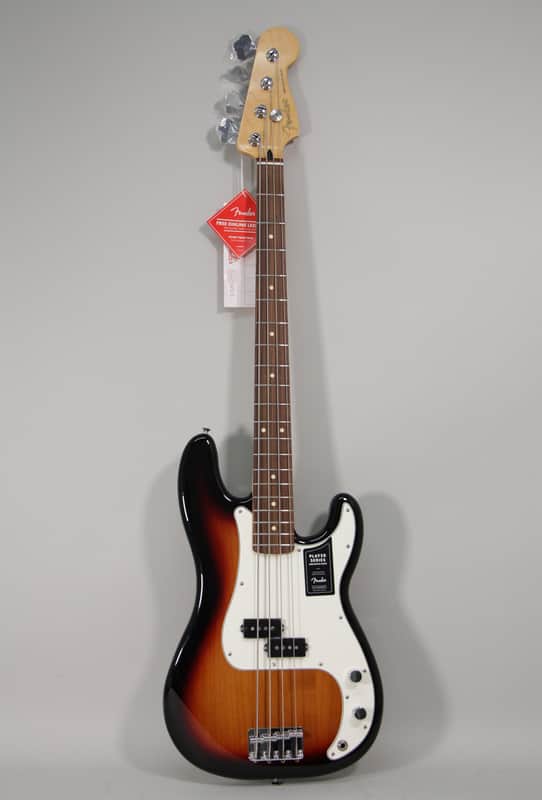 2022 Fender Player Series Precision Bass Sunburst Finish image 1