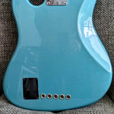Fender Roscoe Beck Artist Series Signature Bass V 2004 - Teal Green Metallic image 5