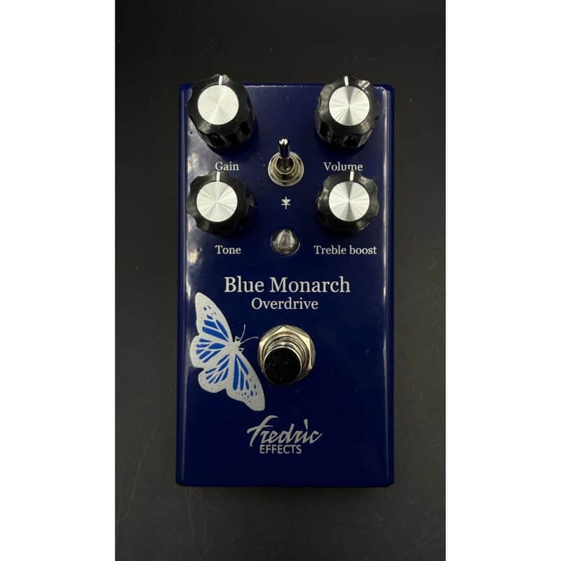 SECONDHAND Fredric Effects Blue Monarch Overdrive Pedal image 1