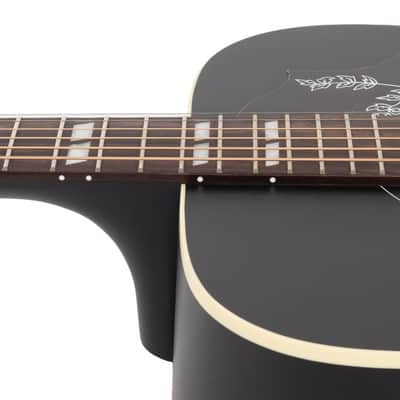 Gibson Hummingbird Special Acoustic-Electric - Satin Ebony image 9