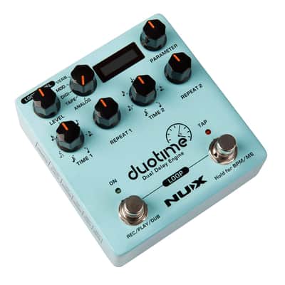 NUX NDD-6 Duotime Dual Delay Engine Stereo Delay Pedal - Open Box image 2