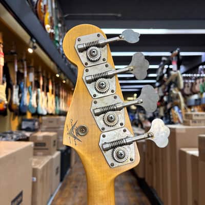 Fender Custom Shop Limited Edition 1964 Jazz Bass Journeyman Relic Aged Lake Placid Blue w/Hard Case image 8