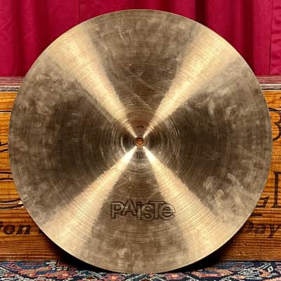 18” Paiste 1976 Black Label 2002 Crash Cymbal 1526g image 3