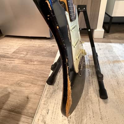 Nacho Guitars 60s Contour Body Black Super Heavy Aging image 7