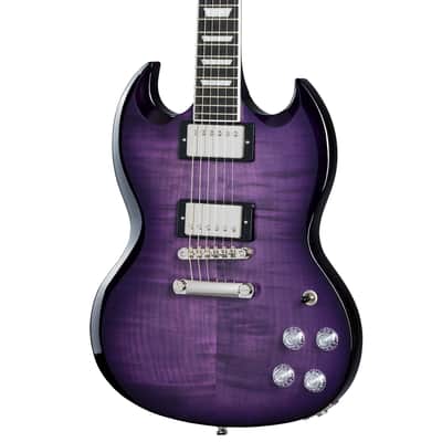Epiphone SG Modern Figured Purple Burst image 3