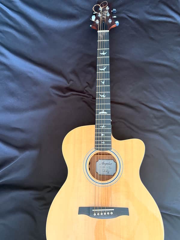 PRS SE Angelus AX20E Electro Acoustic Guitar 2020 - Mahogany & Spruce Angelus Cutaway Body image 1