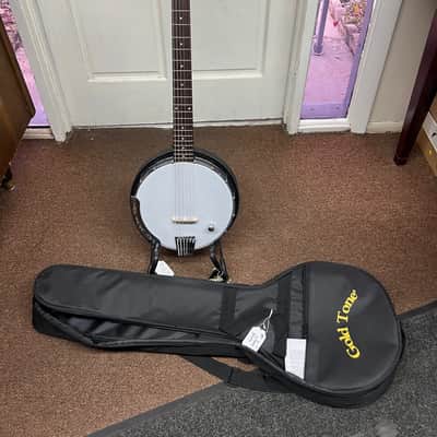 GOLD TONE AC-6+ ELECTRIC 6-string Composite Resonator BANJITAR banjo GUITAR w/ BAG image 1