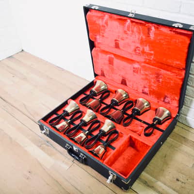 Schulmerich Handbells Case A 1st Octave C5-C6 set in excellent condition (church owned) image 1
