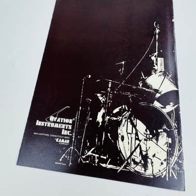 Ovation Solid Bodies Brochure 1972 image 2