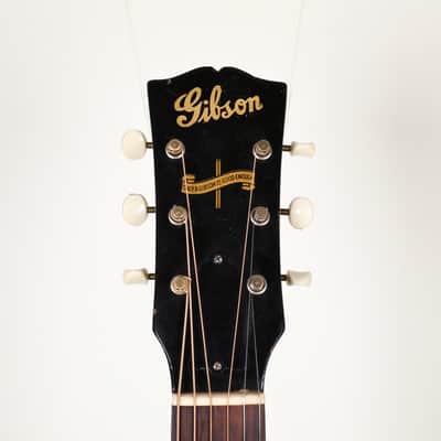 1945 Gibson Banner J-45 Sunburst w/ Calton Cast Stunning Condition & Tone image 8