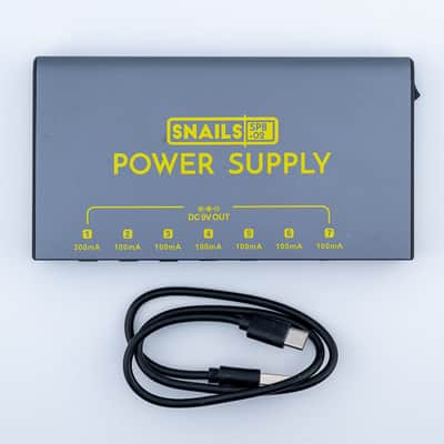 Snails SPB-02 Power Supply 7 Isolated DC Output, Built-in 3.7V/10000mAh Rechargeable Battery 2000s - gray image 2