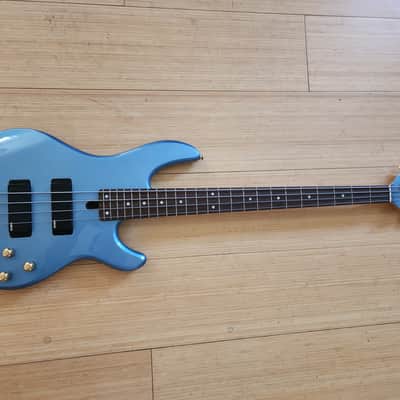 2000s Yamaha BBG4S-II Bass in Lake Placid Blue Active 9v BBG4 BBG4A-II BBNE Excellent image 10