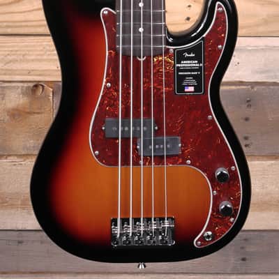 Fender American Professional II Precision Bass V 3-Color Sunburst w/ Case image 1