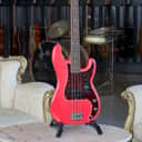 Fender Limited Edition Vintera II Road Worn '60s Precision Bass, Rosewood Fingerboard, Fiesta Red