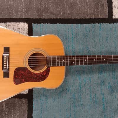 Washburn D14N Acoustic Guitar with Spruce Top & Rosewood Back and Sides (Washburn D-14N Model) 1988 image 3