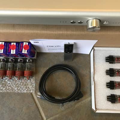 Schiit Freya + Tube Preamplifier In Silver With The Extra Tung-Sol Factory Platinum Matched Tubes Like New! 2021 image 5