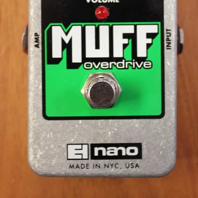 Electro-Harmonix Nano Muff Overdrive Guitar Effects Pedal w/Box image 1
