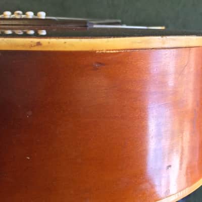 1968 Silvertone Acoustic Guitar 643 12149 1281H643 Made in USA by Harmony! image 15