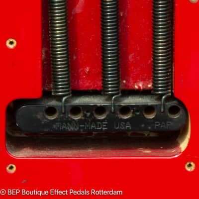 Zion Stratocaster with Mann-Made Tremolo PAF USA by late Ken Hoover image 8