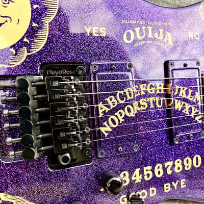 ESP Custom Shop Ouija Red Sparkle & Purple Sparkle Set with Matching Serial# 16 image 21