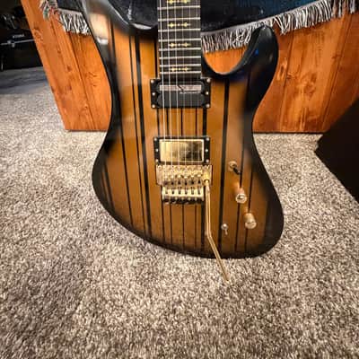 Schecter Synyster Gates Signature Synyster Custom-S Sustainiac with Schecter Humbucker 2018 - Present - Satin Gold Burst image 6