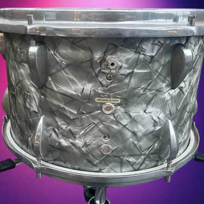 Trixon Beech 13 x 8in 1950s - Delicious Black Diamond Pearl wrap! image 6