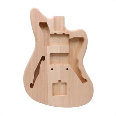 Unfinished Jazzmaster/ Offset Guitar Body - Mahogany image 2