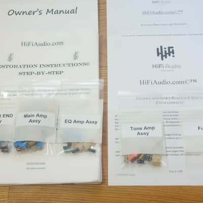 Marantz 2252B restoration kit filter capacitor repair rebuild fix image 2