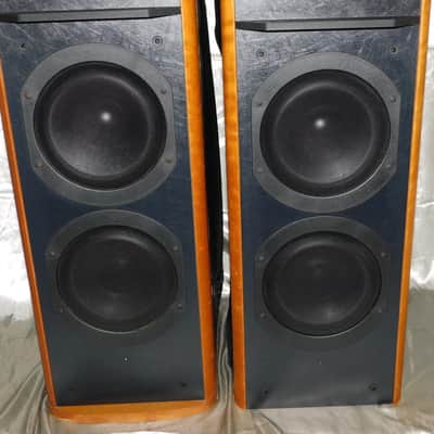 Mirage OM-5 large bipolar powered tower speakers pair image 5