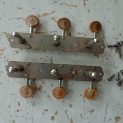 1940's Waverly Guitar Tuners - Kay Harmony - 7/32" Shaft image 3