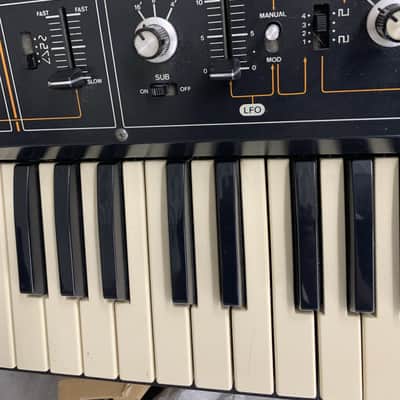 Roland Jupiter 4 1978-1981 - Black and grey metal chassis wood siding image 6