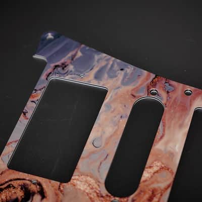 Marble #20 / Ibanez Pickguard / RG350 / JEMJR / Graphic / Stormguitar image 7