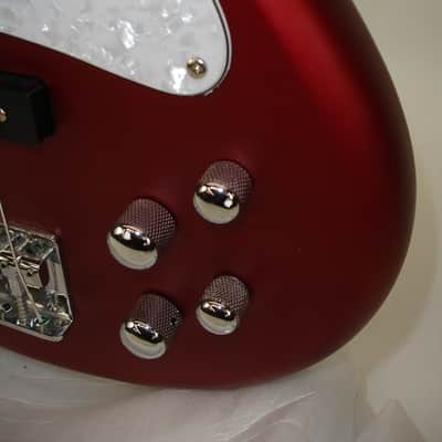 Ibanez Mezzo SRMD200 4-String Bass Guitar, Candy Apple Matte image 5