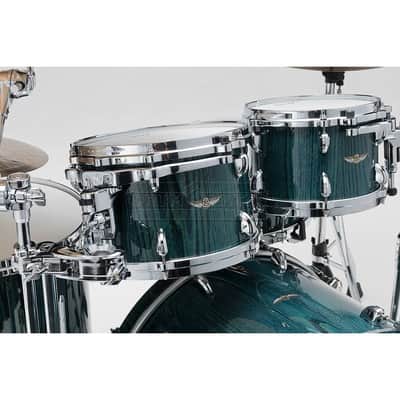 Tama Star Walnut 4pc Drum Set w/22BD Light Indigo Japanese Chestnut image 2