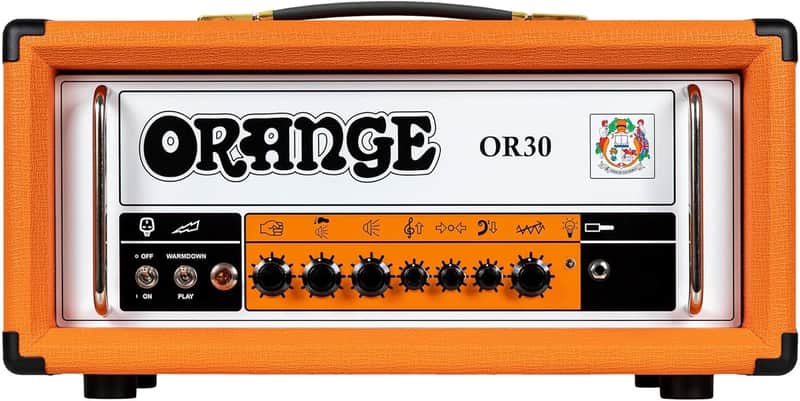 Orange OR30 30-watt 1-channel Tube Amplifier Head - Orange image 1