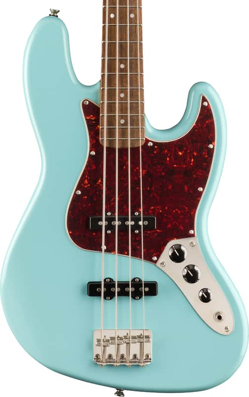 Squier Classic Vibe 60s Jazz Bass Daphne Blue image 1