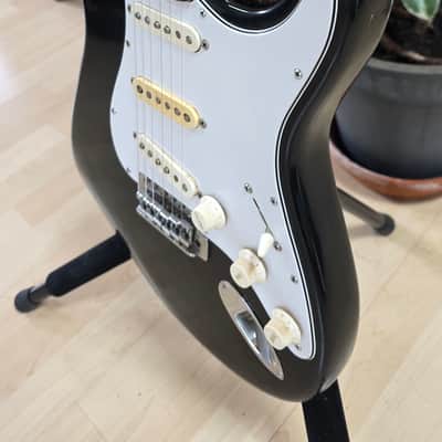 1973 Fender Stratocaster Heavy Relic American Vintage 70s 1970's USA Strat Black Rosewood Electric Guitar Oversized Headstock image 5