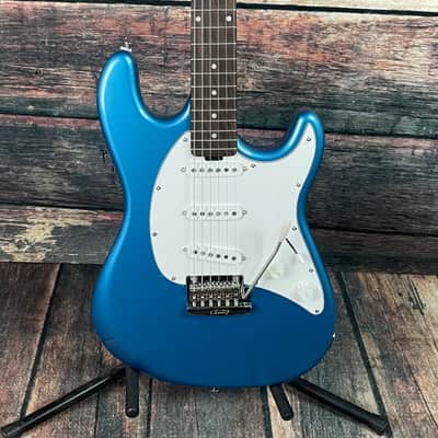 Sterling by Music Man Cutlass SSS CT50SSS-TLB-R2 Electric Guitar- Toluca Lake Blue image 1
