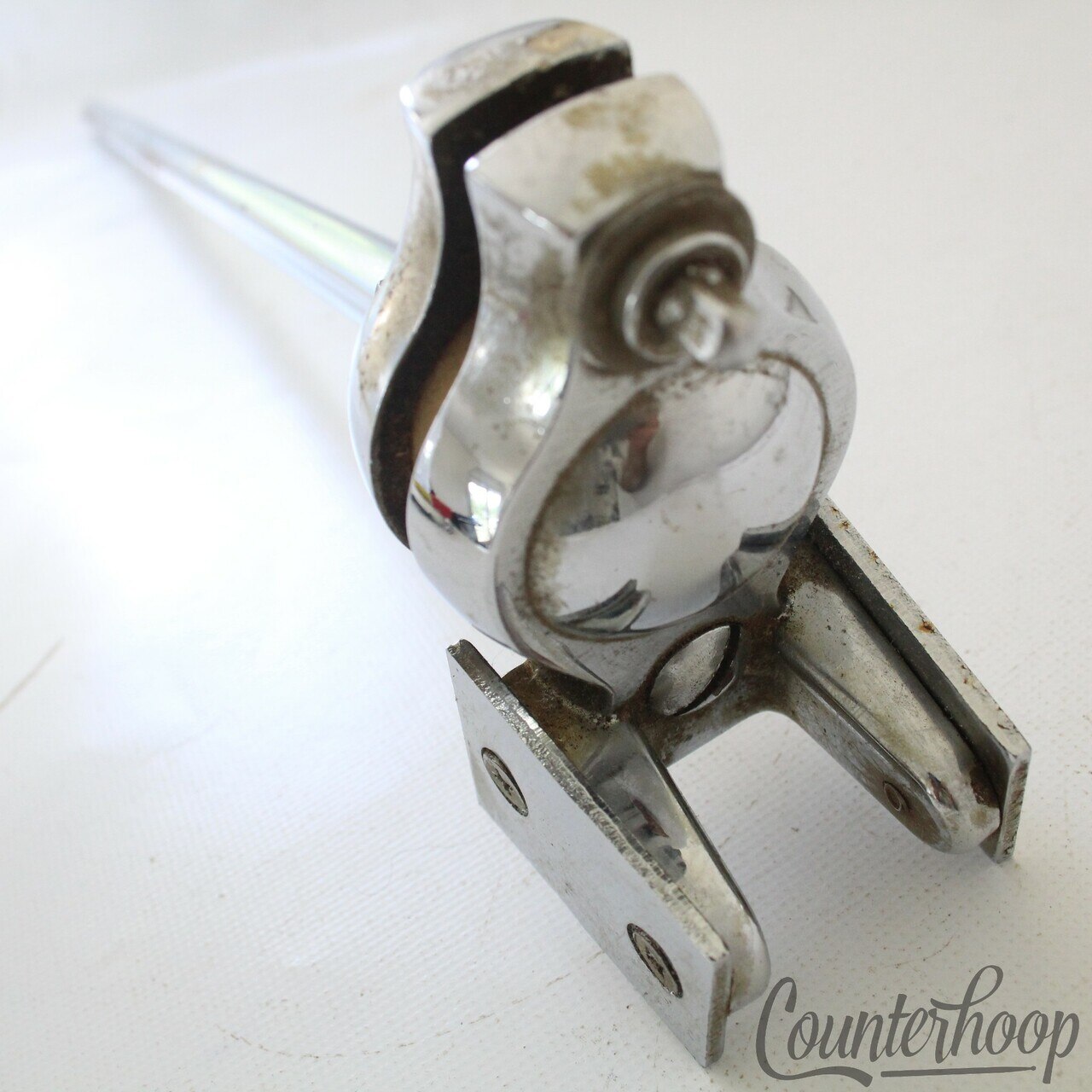 Slingerland Dual-Clip Mount Bass Drum Tube Post Double Tom/Timbale Set-O-Matic* — main photograph
