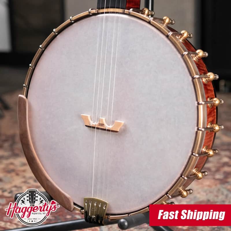 OME Banjos Jubilee 5-String Open Back Banjo with Hardshell Case image 1