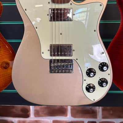 Fender Chris Shiflett Telecaster Deluxe Shoreline Gold 2023 Electric Guitar image 3