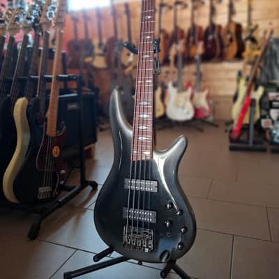 IBANEZ SR305E Midnight Gray Burst – 5-String Bass Guitar image 4