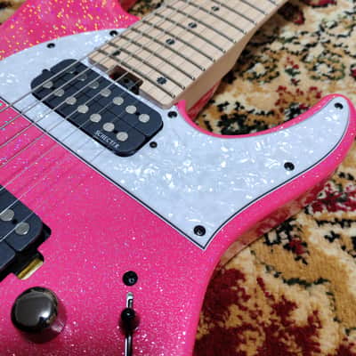 *NEW* 2026 SCHECTER x BanG Dream! Collaboration Series Ave Mujica Mortis - Mutsumi Wakaba Signature Model (BC-AveMujica/Mortis) image 5