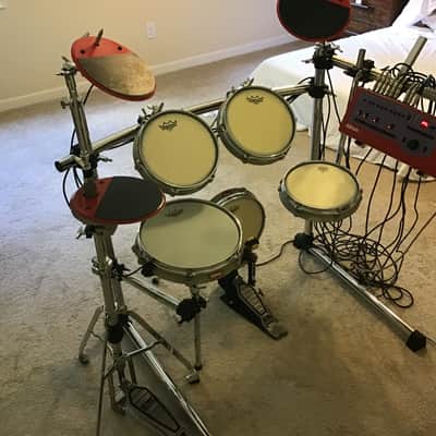 ddrum 4 Clavia Electronic Drum Set  5- Piece W/ Rack Vintage Electric Drums  From Sweden image 16